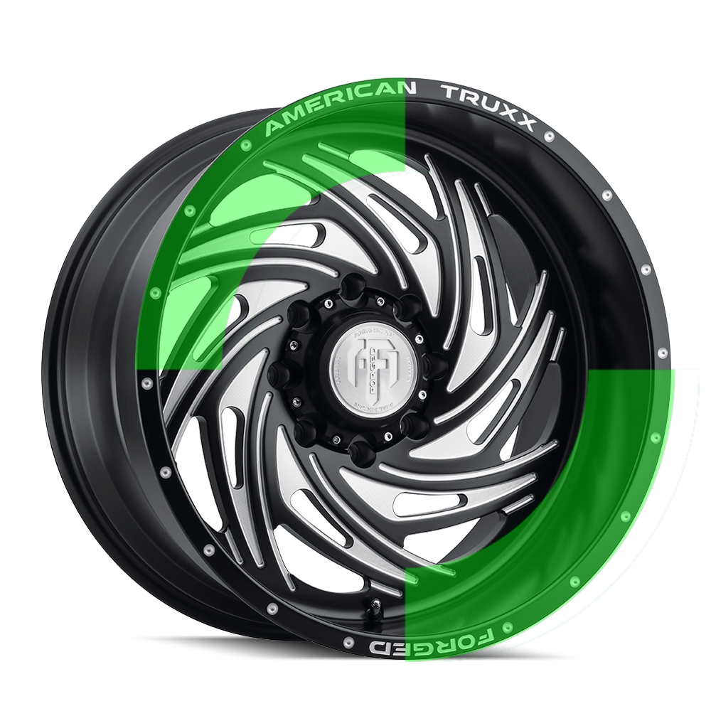 Twisted - Gloss Black Milled