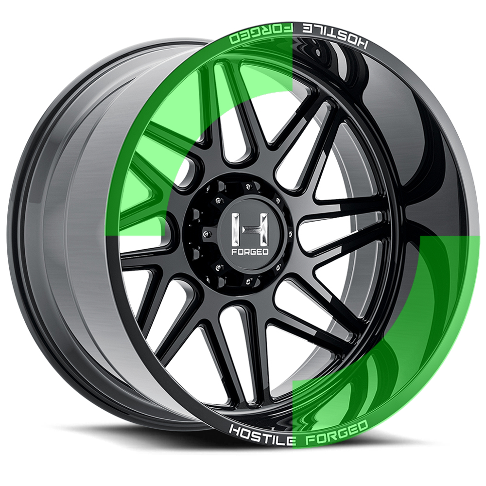 HF108 Sprocket - Gloss Black