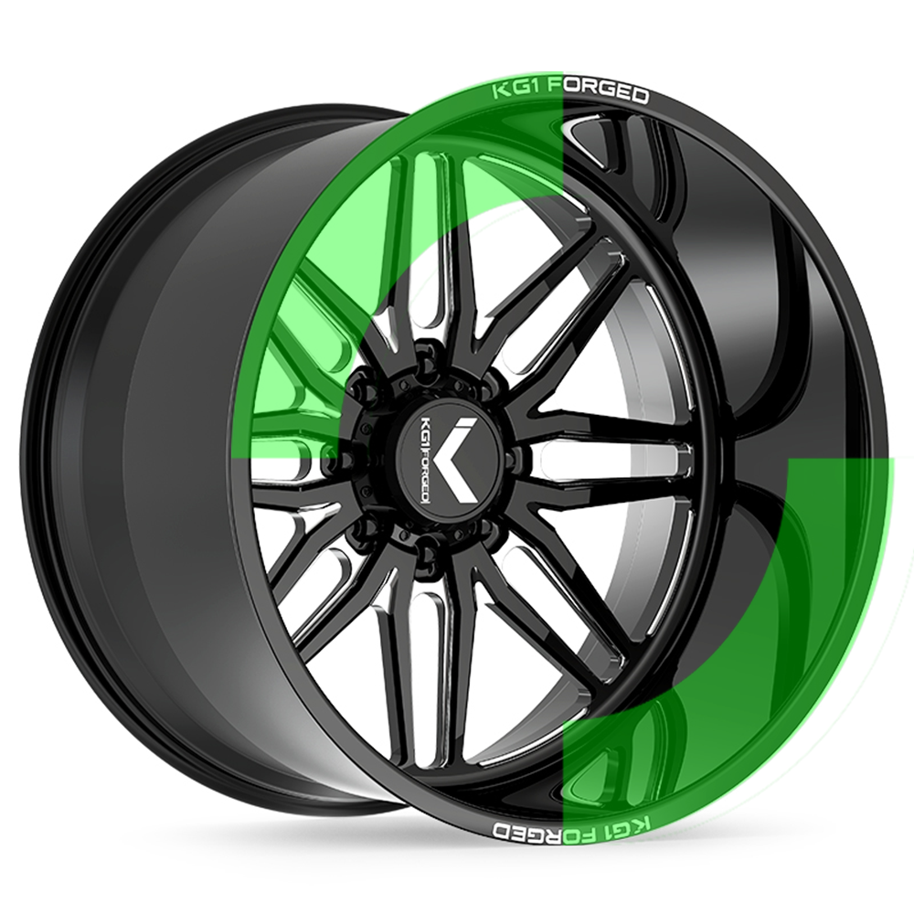 KF002 Aristo - Gloss Black Machined