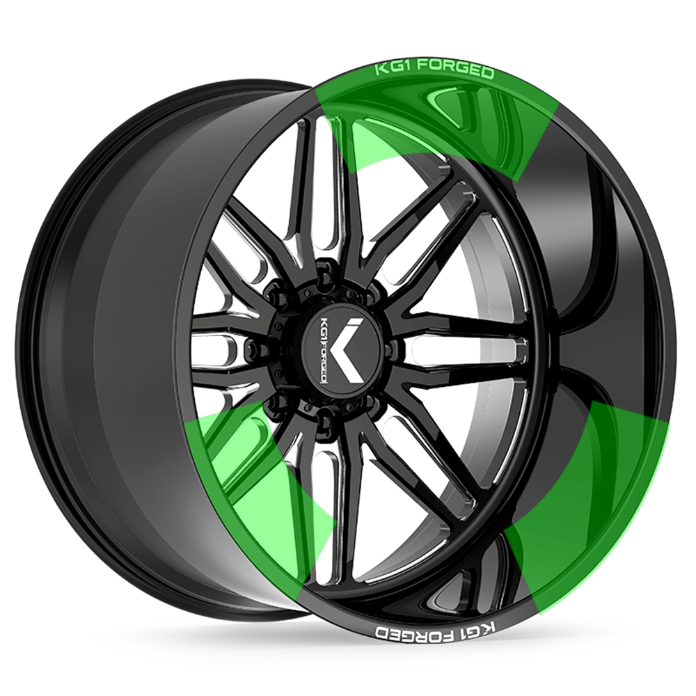 KF002 Aristo - Gloss Black Machined