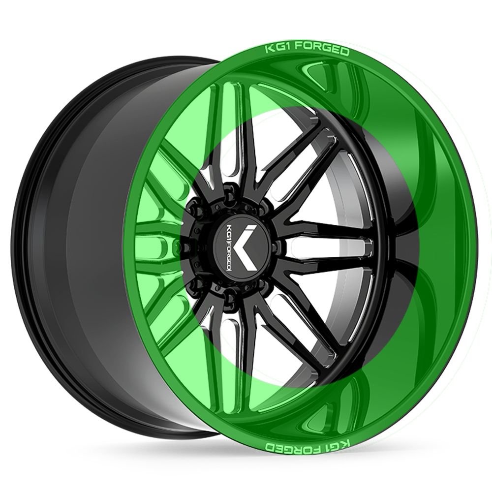 KF002 Aristo - Gloss Black Machined