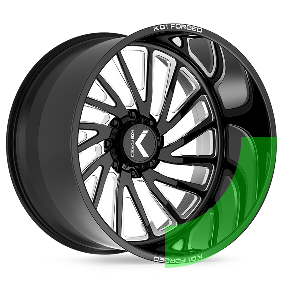 KF004 Vile - Gloss Black Machined