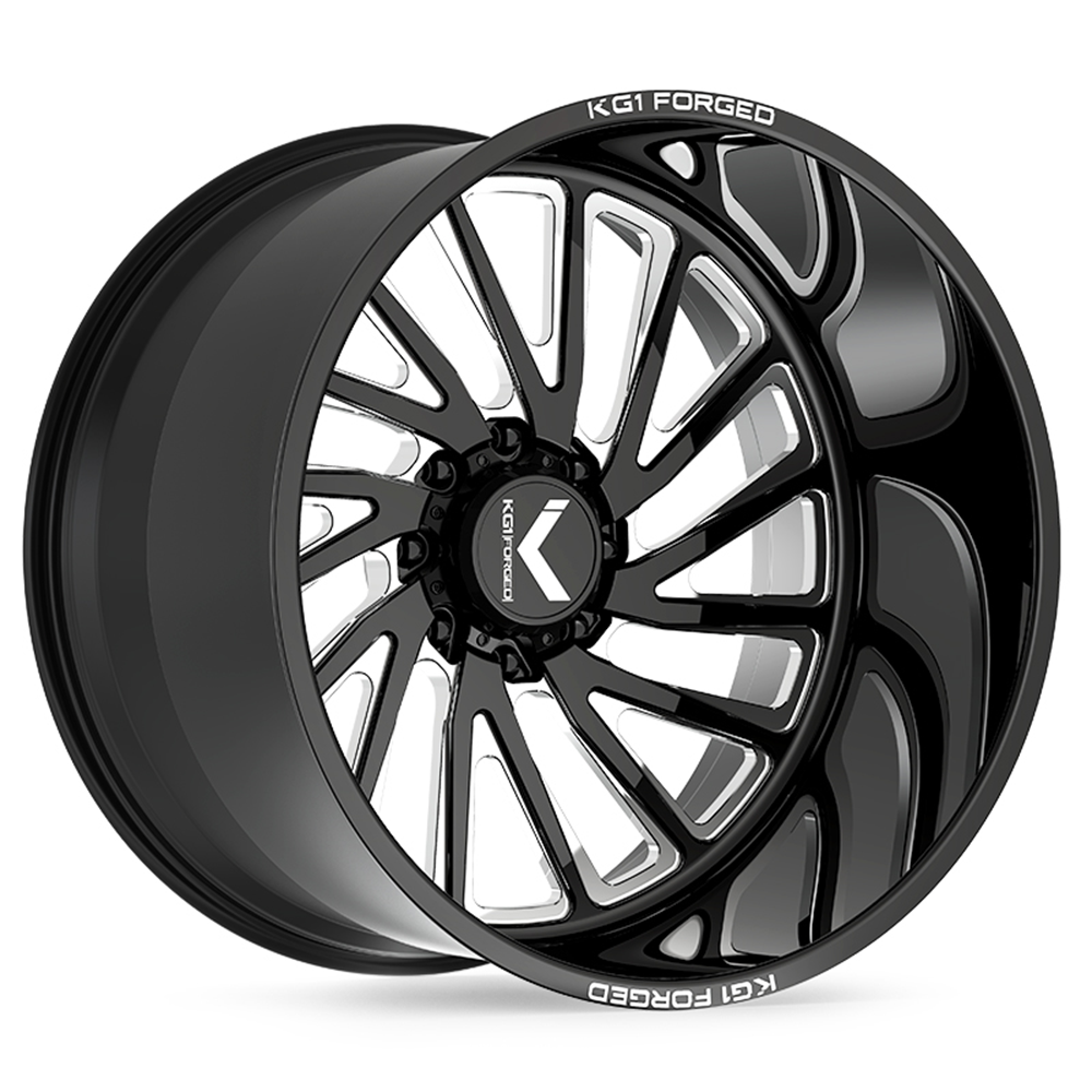 KF004 Vile - Gloss Black Machined