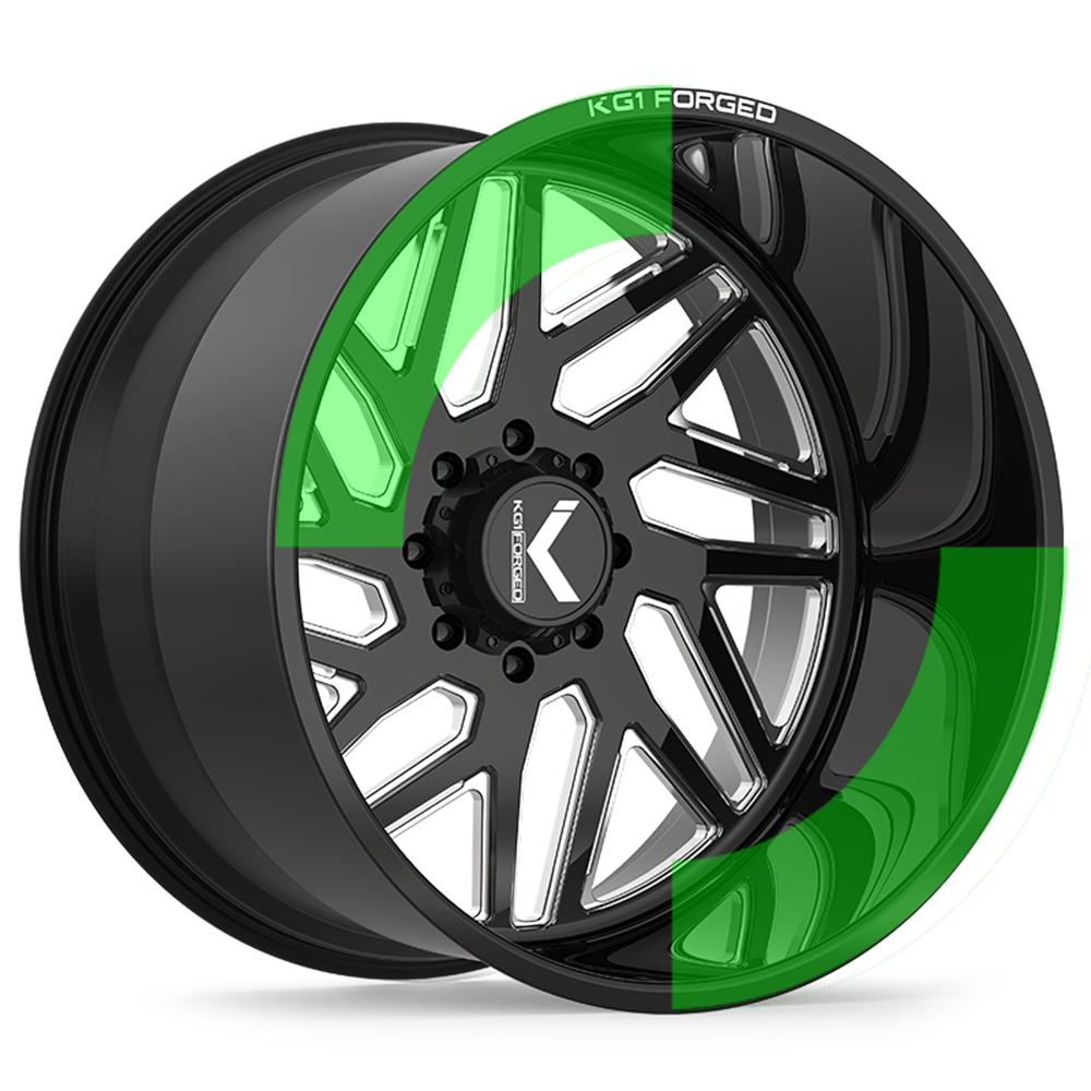 KF009-N Yaz-N - Gloss Black Machined