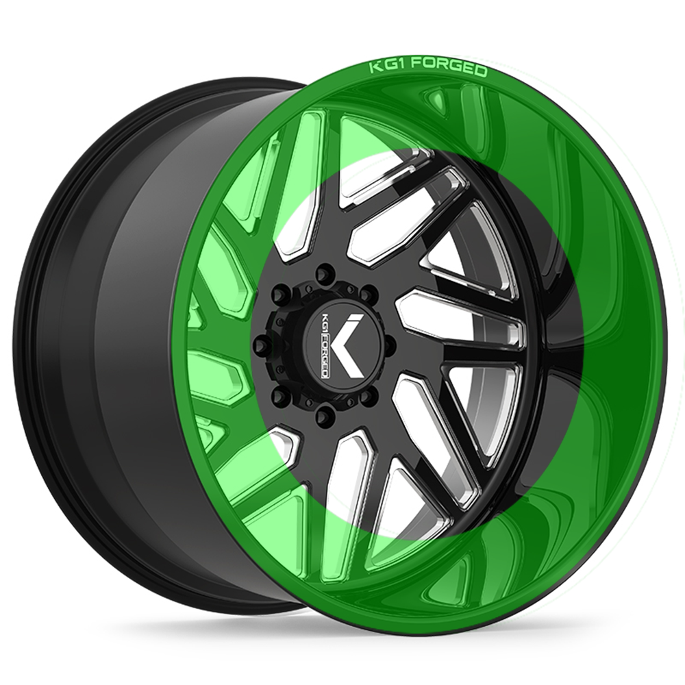 KF009-N Yaz-N - Gloss Black Machined