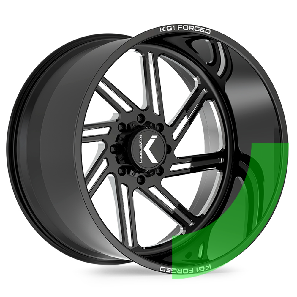 KF011 Spool - Gloss Black Machined