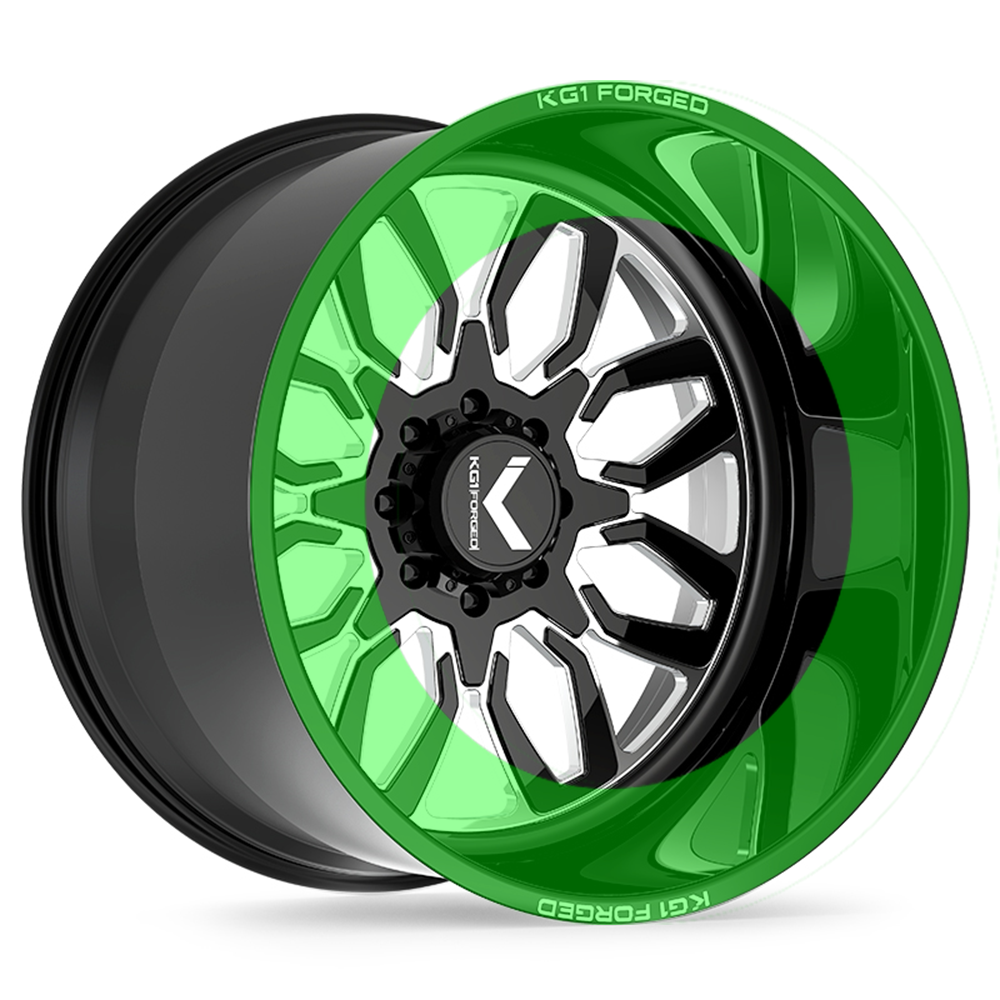 KF015 Gear - Gloss Black Machined