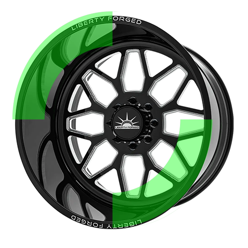 LBTY03 - Gloss Black Milled