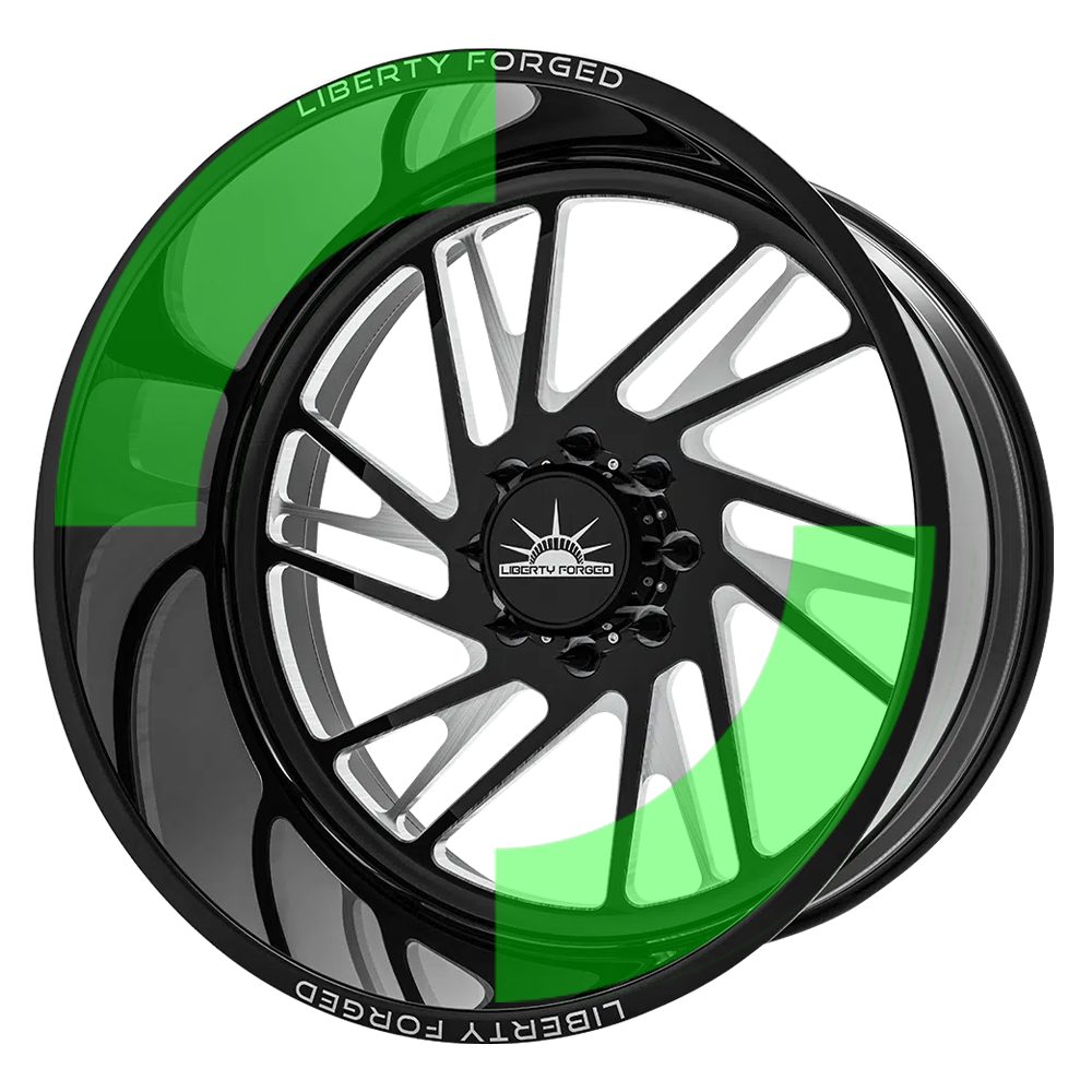 LBTY12 - Gloss Black Milled