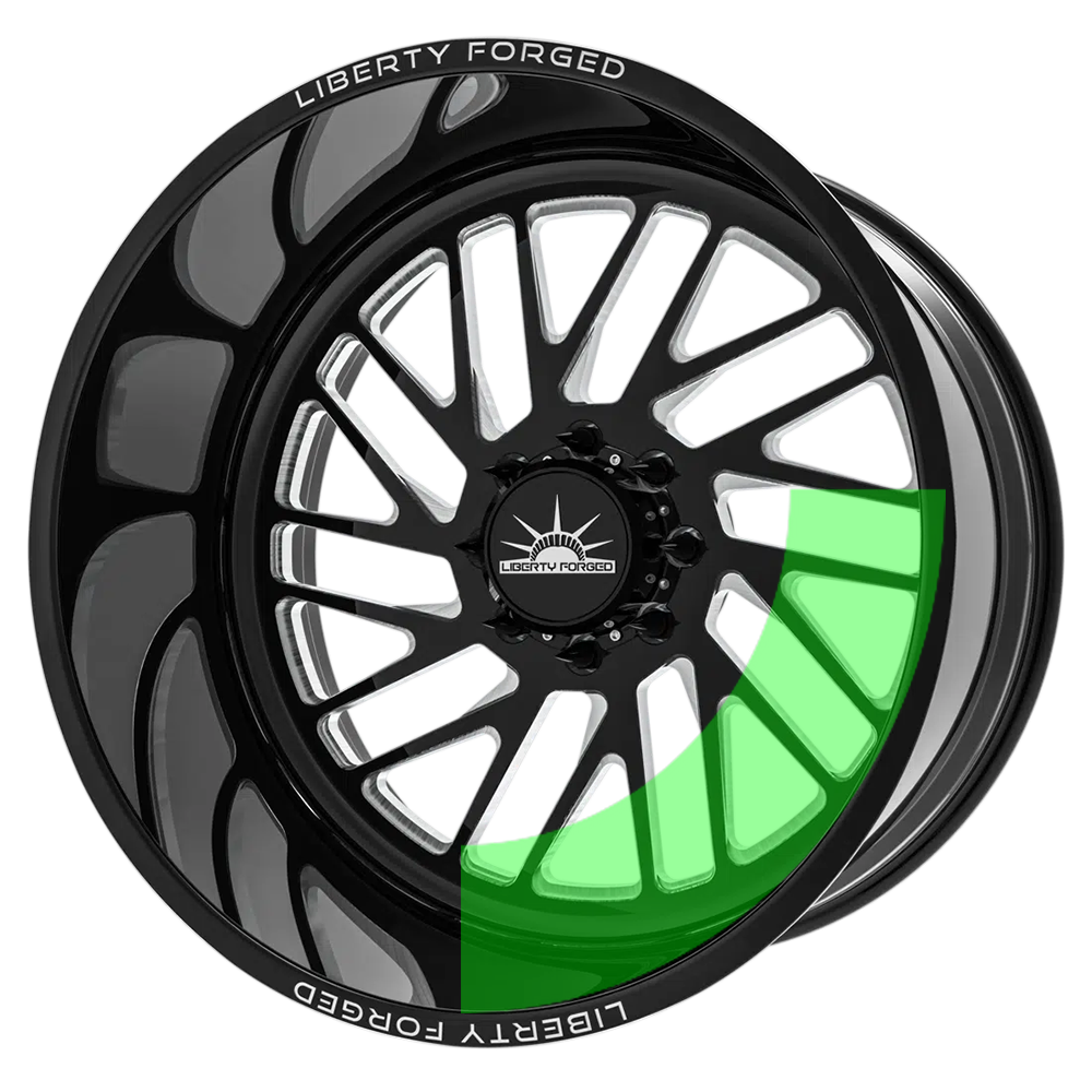LBTY22 - Gloss Black Milled