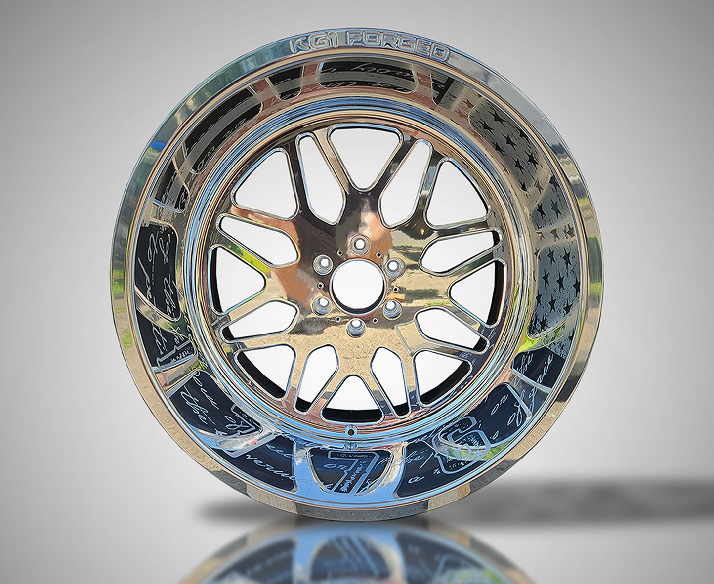 Full Wrap Wheel Laser Engraving (14in-19in Service Only)