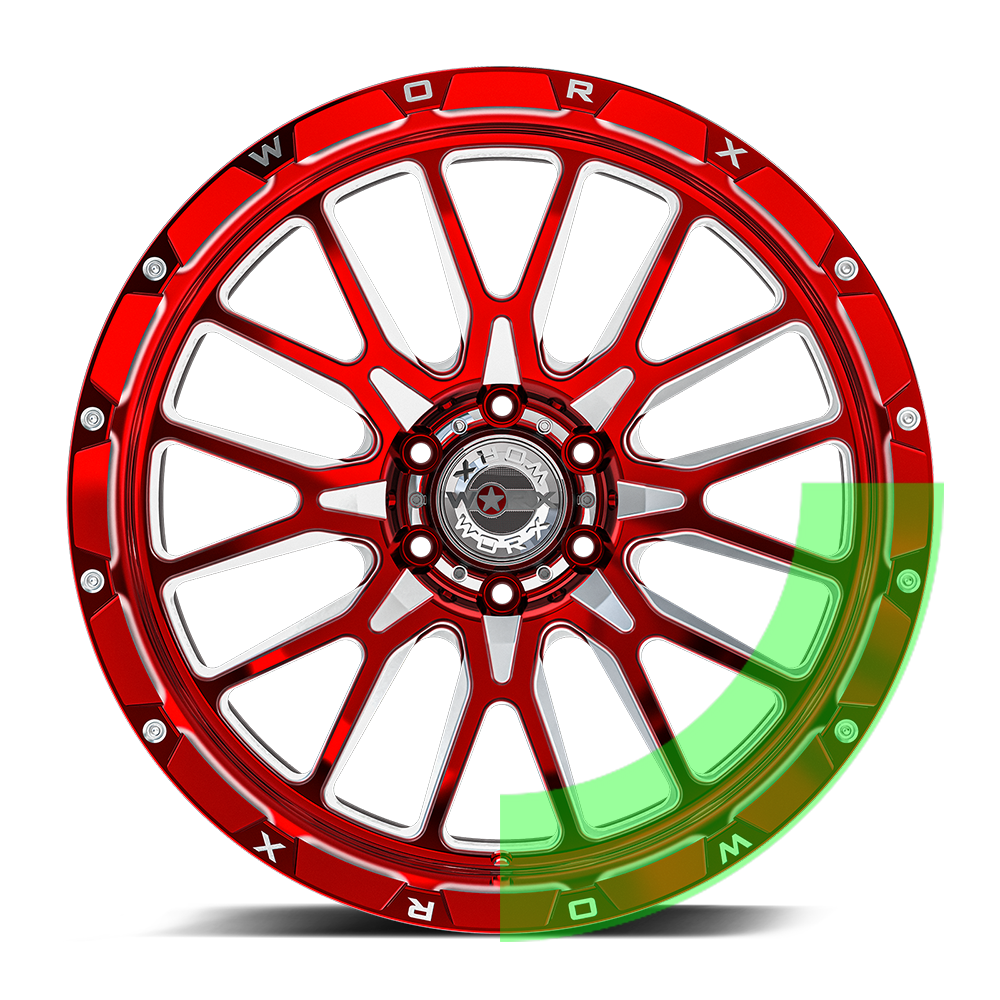 818 Forged - Red