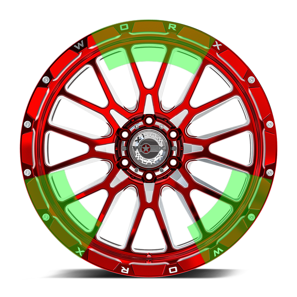 818 Forged - Red