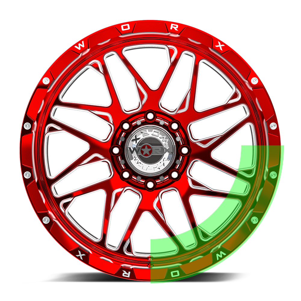 819 Forged - Red