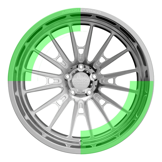 1/2 Wheel Laser Engraving (Service Only)