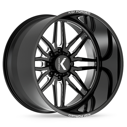 KF002 Aristo - Gloss Black Machined