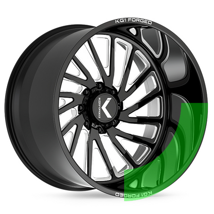 KF004 Vile - Gloss Black Machined