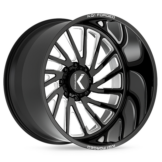 KF004 Vile - Gloss Black Machined