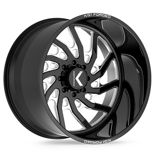 KF006 Bounty - Gloss Black Machined