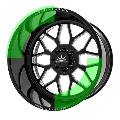 LBTY03 - Gloss Black Milled