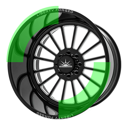LBTY05 - Gloss Black Milled