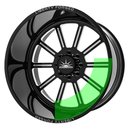 LBTY07 - Gloss Black Milled