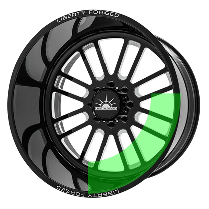 LBTY08 - Gloss Black Milled