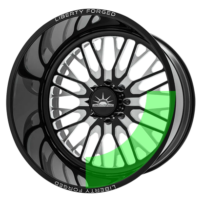 LBTY10 - Gloss Black Milled