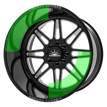 LBTY13 - Gloss Black Milled