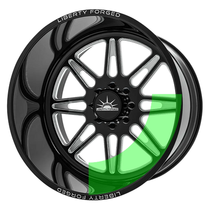 LBTY13 - Gloss Black Milled
