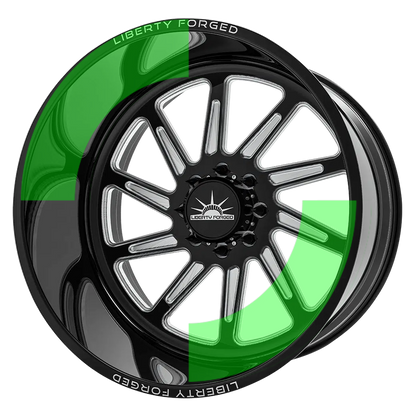 LBTY14 - Gloss Black Milled