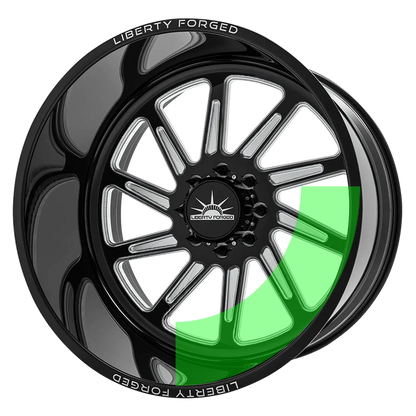 LBTY14 - Gloss Black Milled