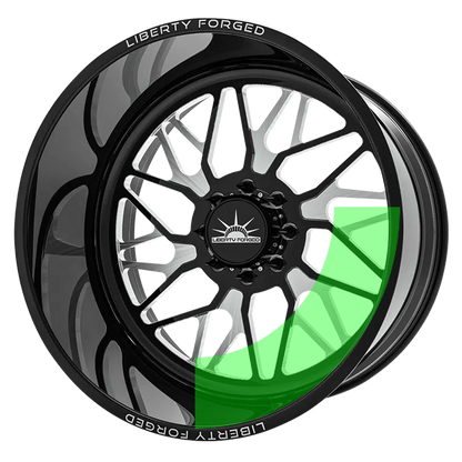 LBTY18 - Gloss Black Milled