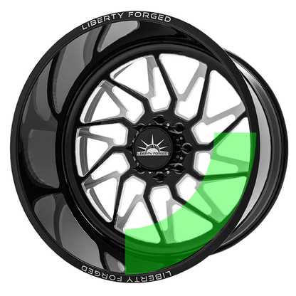 LBTY20 - Gloss Black Milled