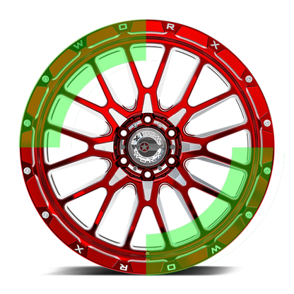 818 Forged - Red