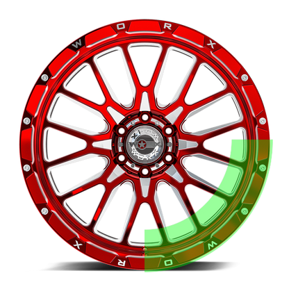 818 Forged - Red